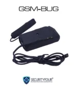Microspia GSM professionale GSM-BUG con ascolto live, microfono MEMS 3D e protezione anti-bonifica